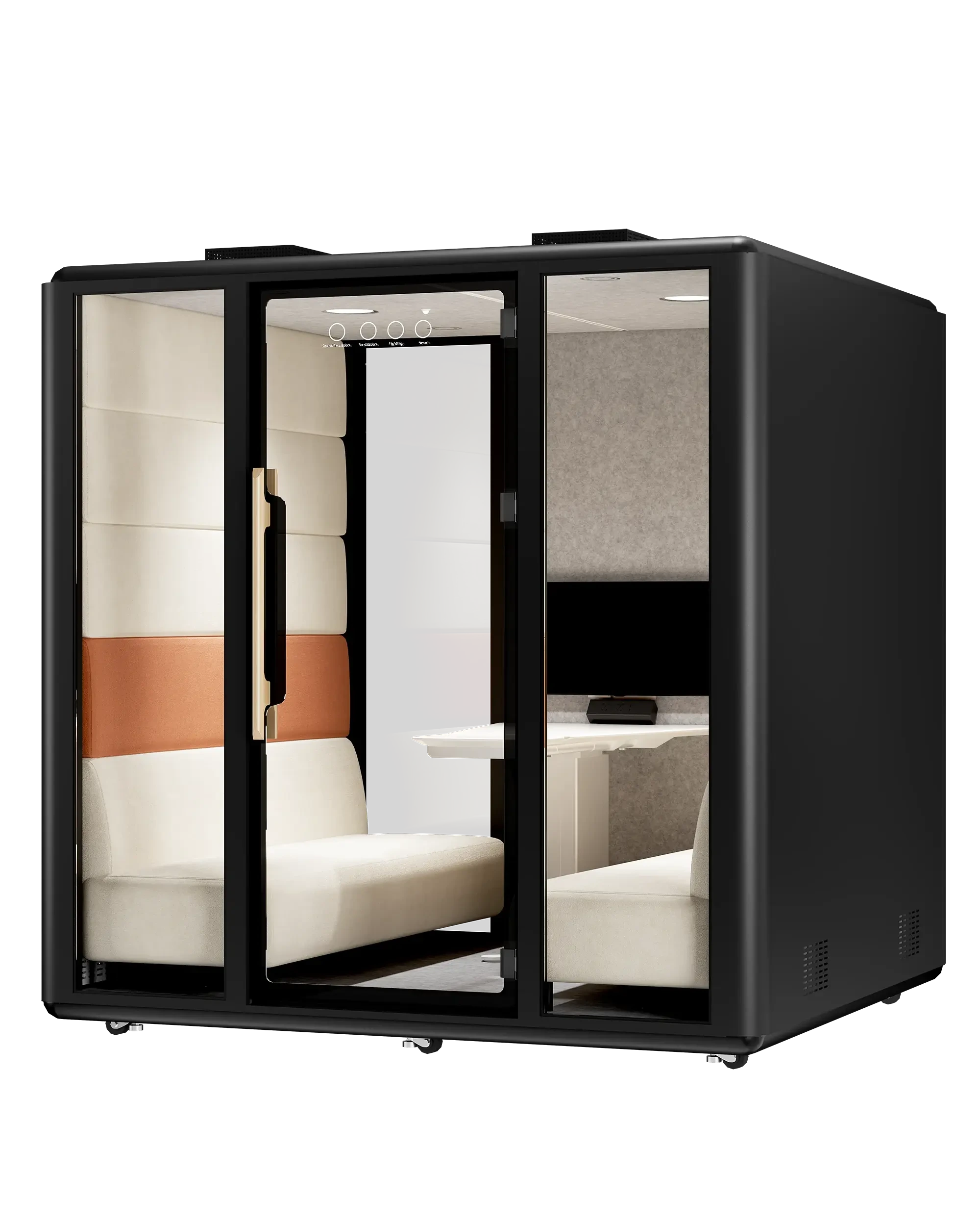 Masa pemasangan pod pejabat modular