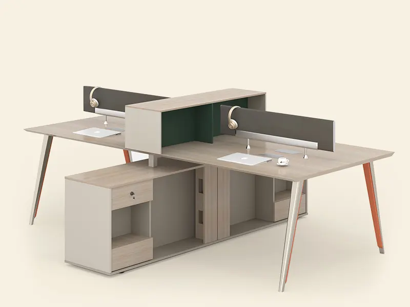 Efficient Collaboration: Boosting Productivity with an 8-Person Office Workstation 1