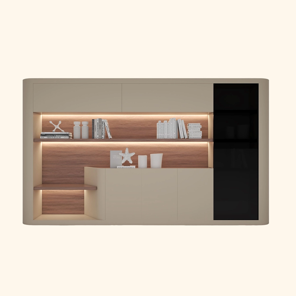 Mobili per schedari per ufficio con decorazioni in legno antico RP834w -Yousen 1