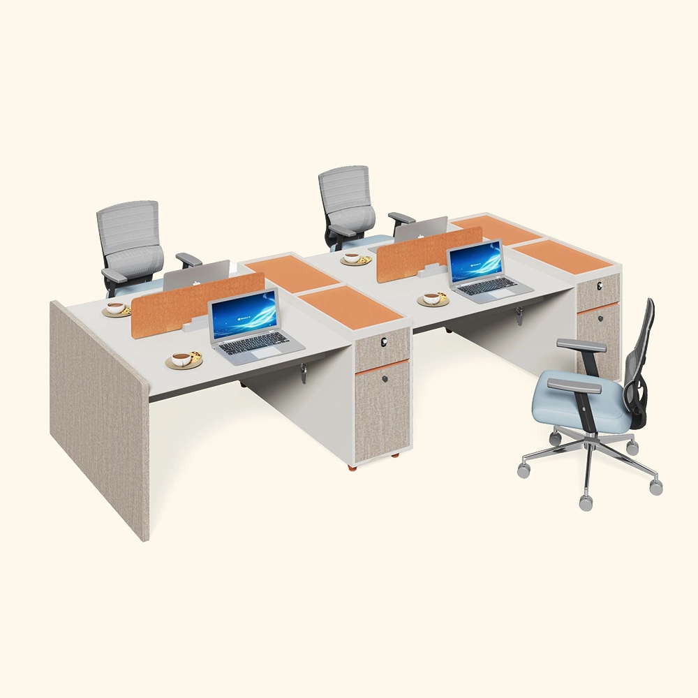 د دفتر ورک سټیشن ډیسک RM318K د ډیری ذخیره کولو اختیارونو سره - Yousen 1