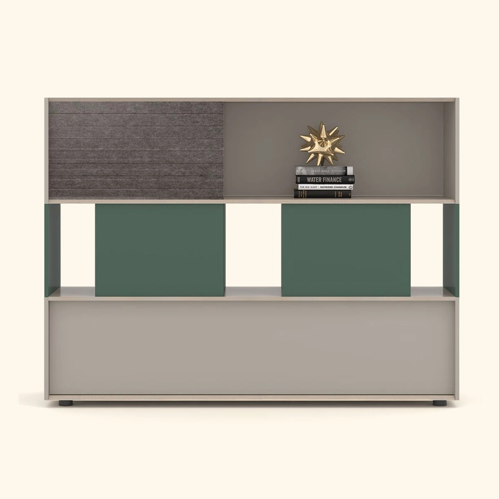 Tủ hồ sơ văn phòng kết hợp kích thước theo yêu cầu Nội thất cao cấp giá rẻ LT537G -Yousen 1