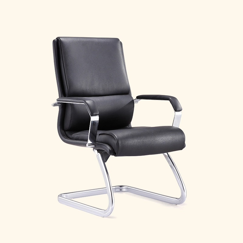Silla de reunión de cuero genuino de moda de lujo Serie 097 1