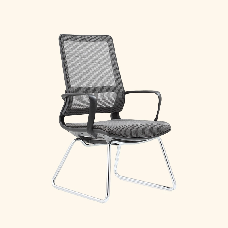 Silla cómoda sedentaria simple y moderna de malla serie 605 1