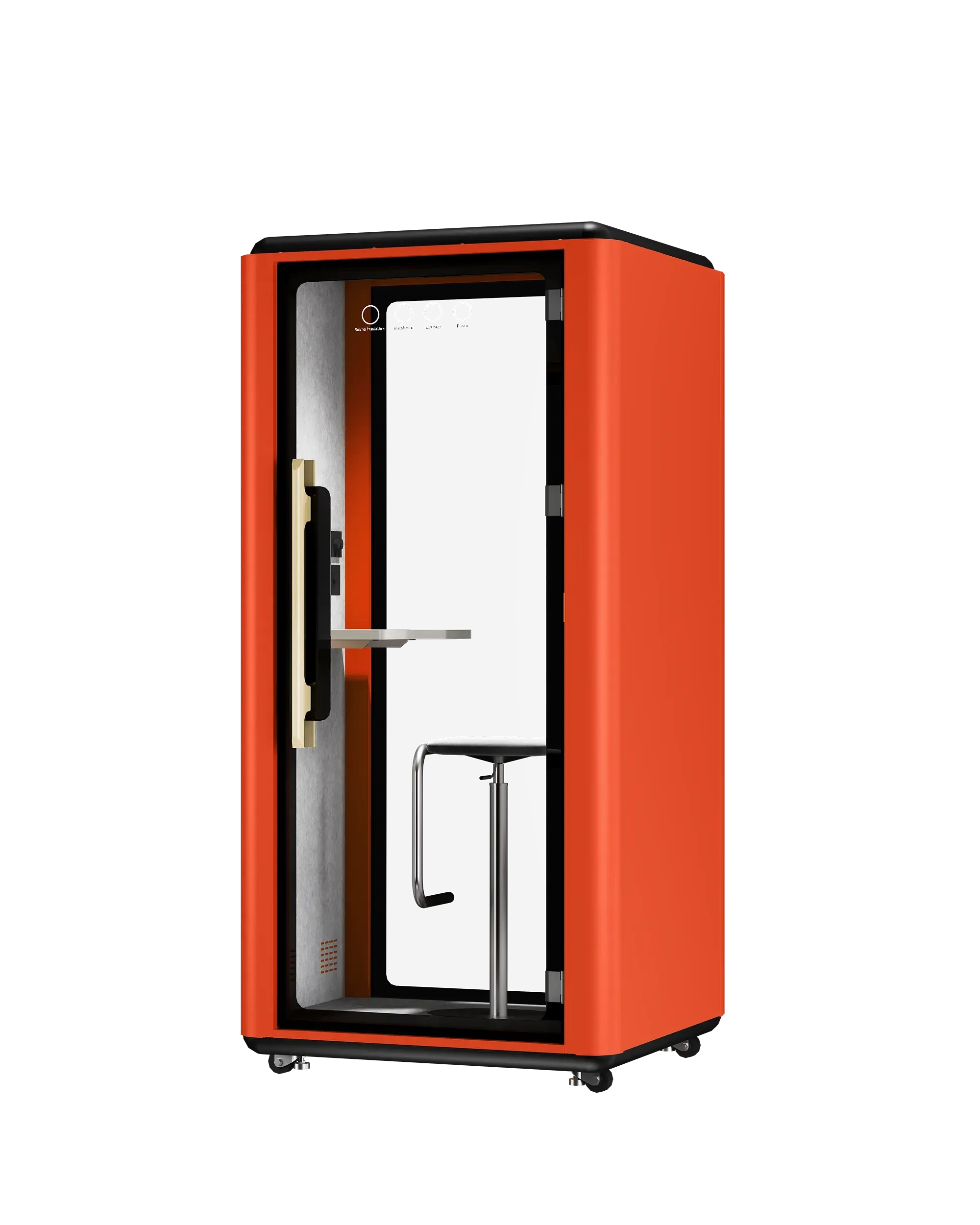 ध्वनिरोधी ऑफिस फोन बूथ 1