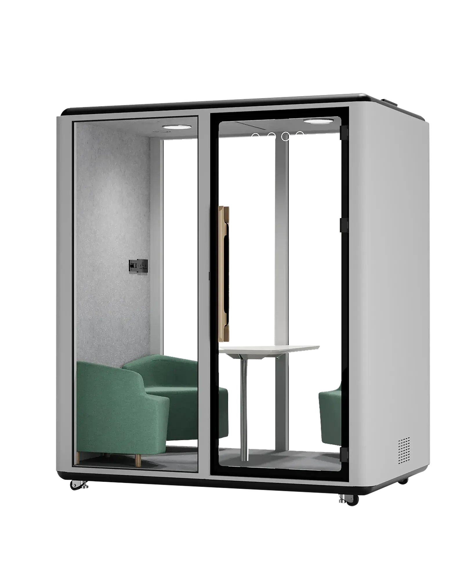 meeting booths for offices for 3 people