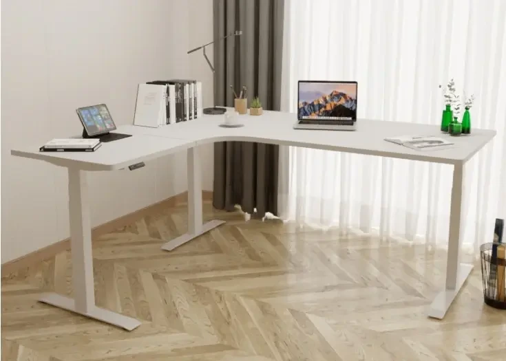 Баландии танзимшавандаи L-шакли мизи истеҳсолкунандаи Чин