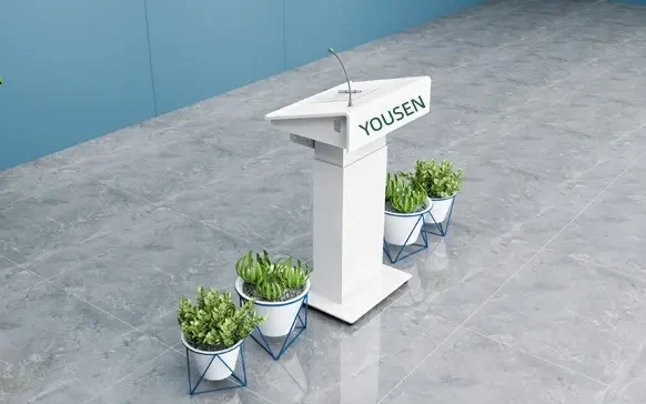 Qhov siab Adjustable Lectern Table Chaw tsim tshuaj paus Tuam Tshoj